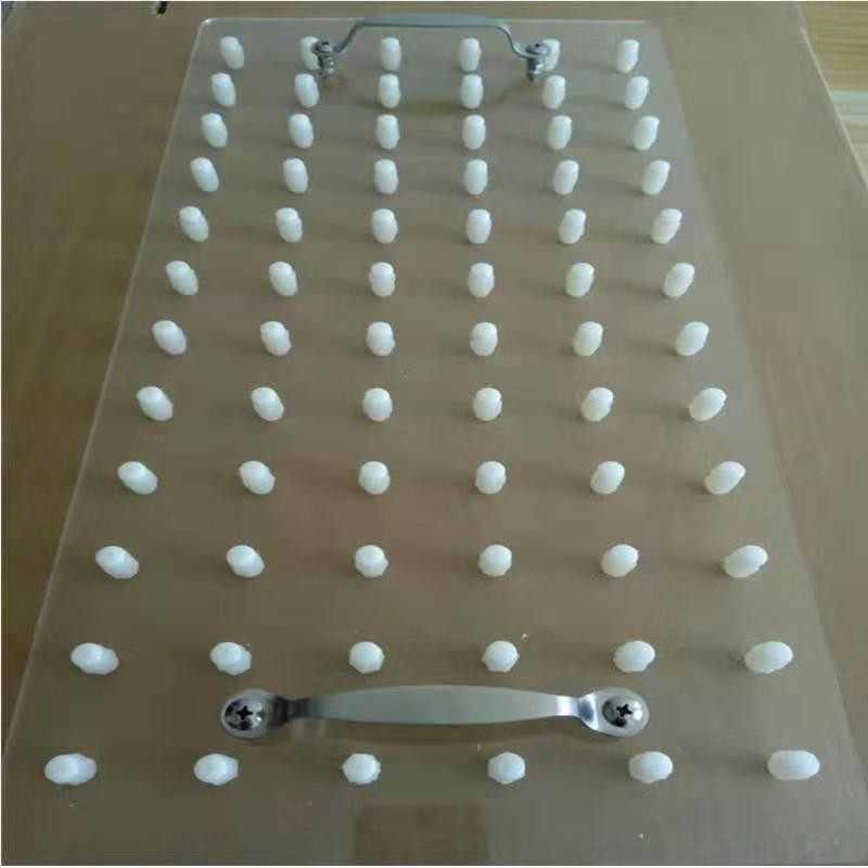 育苗营养钵穴盘打器塑料苗盘压穴板基质压坑板压播种工具
