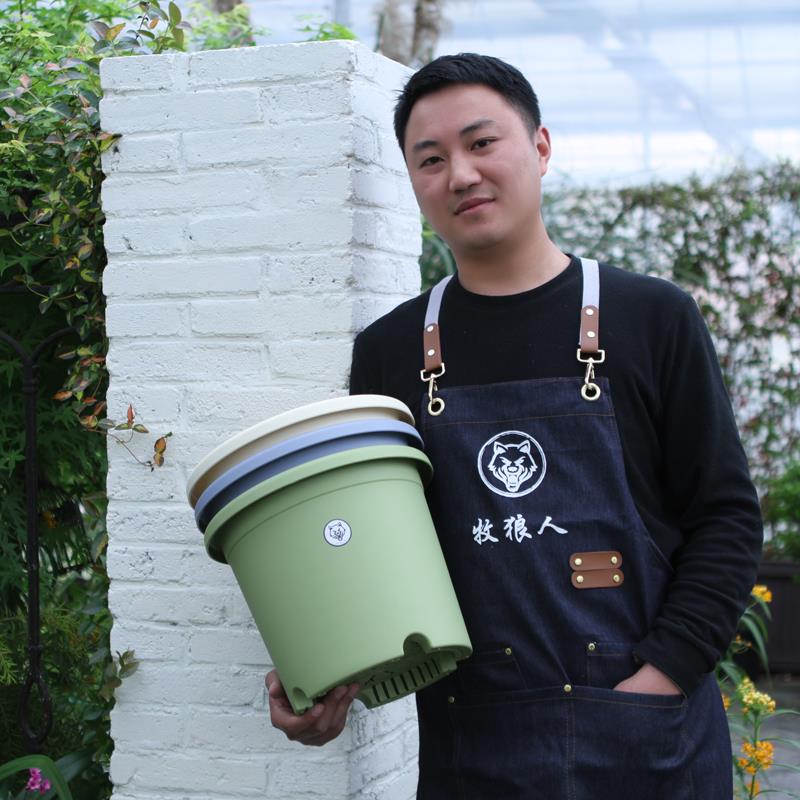 四季花盆deepot加仑花盆月季绿萝多肉个性创意塑料树脂加厚大花盆