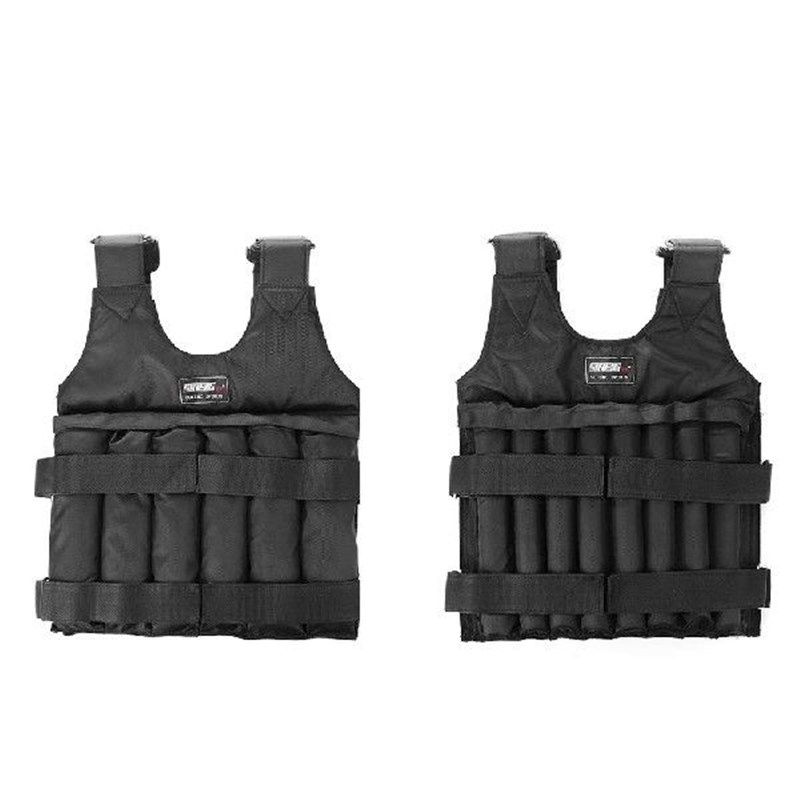 Weightede Vest Adjustable Weight Training Exercise Waistcoat