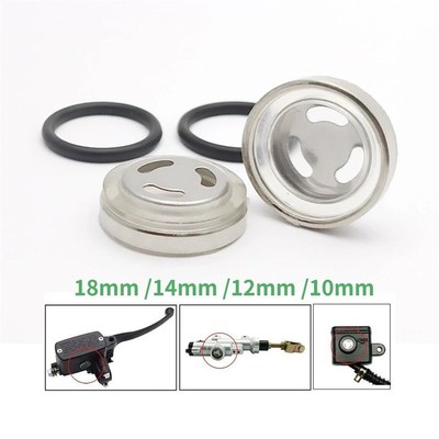 18mm Master Brake Cylinder Reservoir SightN Glass Motorcycle