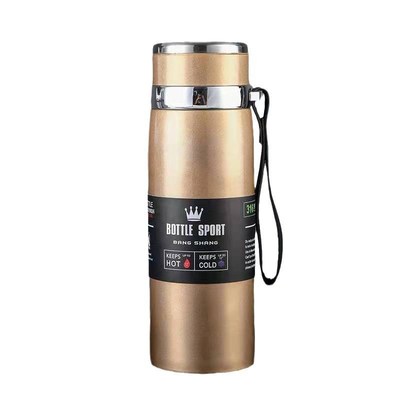 Stainless Steel Flask Thermo Mug SHports Water Bottle Cup