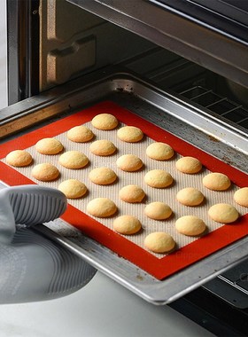 2PCSa硅胶烘烤垫,可重覆使用,不粘锅和Hea