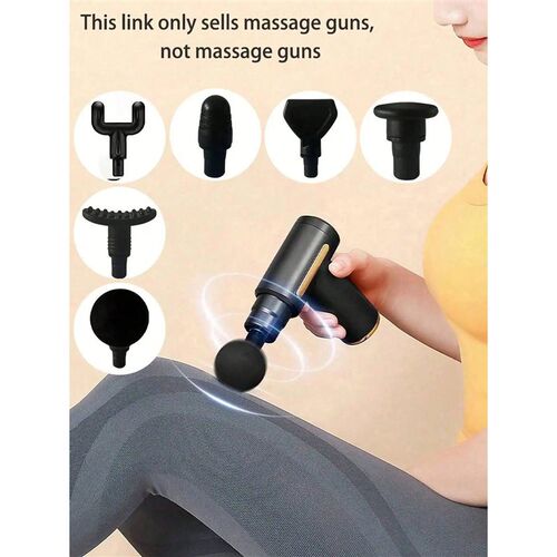 现货6pcs Massage Gun He AttachntsE For Fascia Gun, With  P