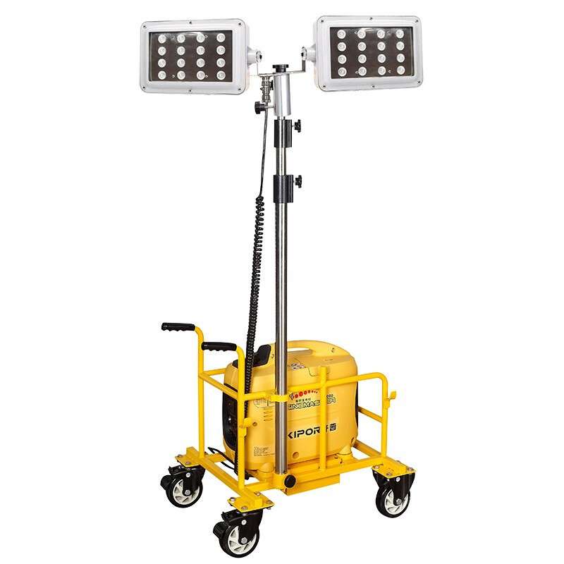 轻便式升降移动照明灯ZS-GY3000L 带发电机轻型升降工作灯NIF9601