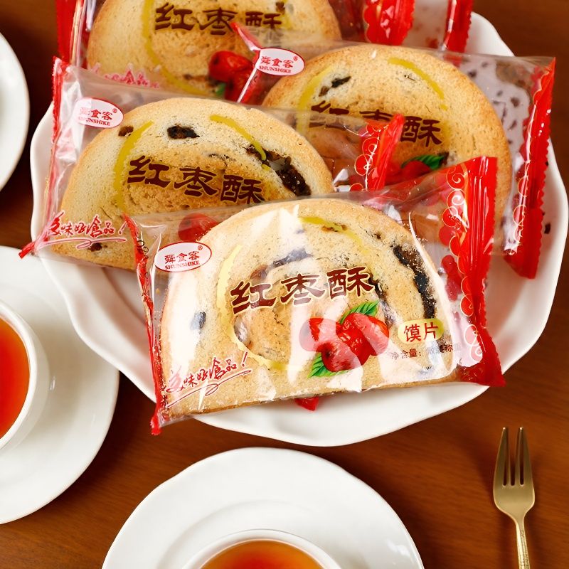 4斤正品山西红枣干馍片烤馍片好吃休闲零食膨化食品饼干特产320克