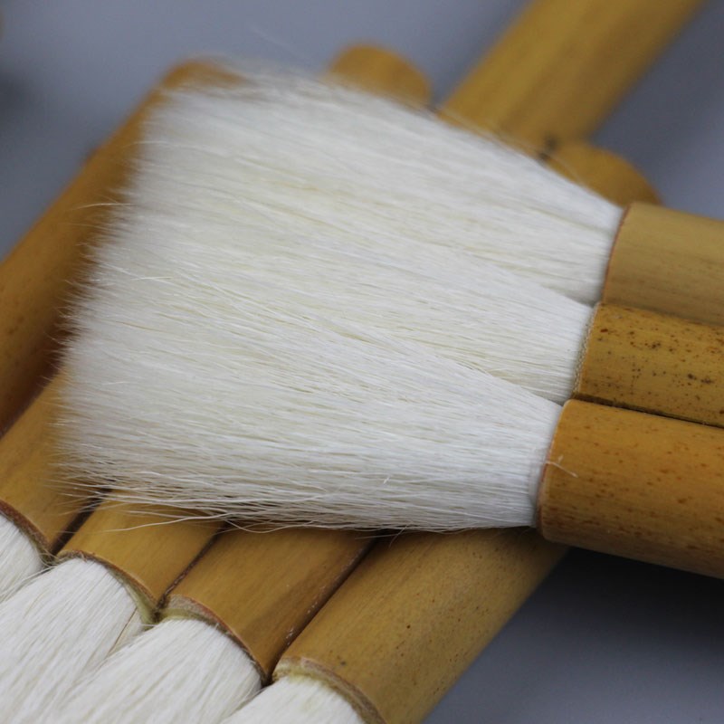 莫奈水彩排笔裱画刷羊毛连笔铺色笔国画渲染排刷普底色背景软毛