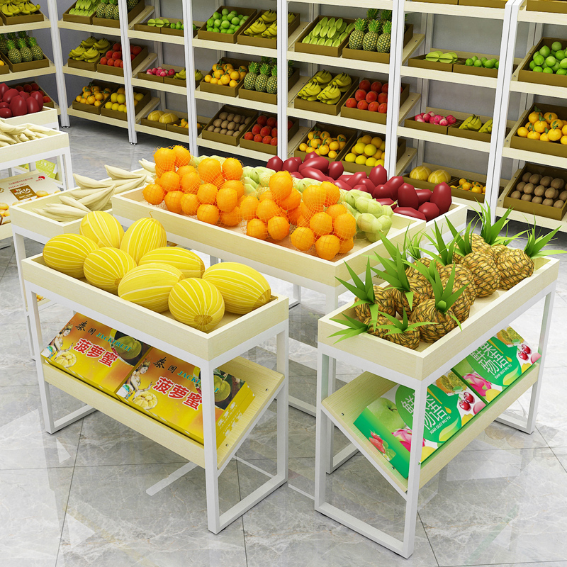 商场处理台超市断码促销台中岛堆头架地摊水果店摆台高低桌展示台