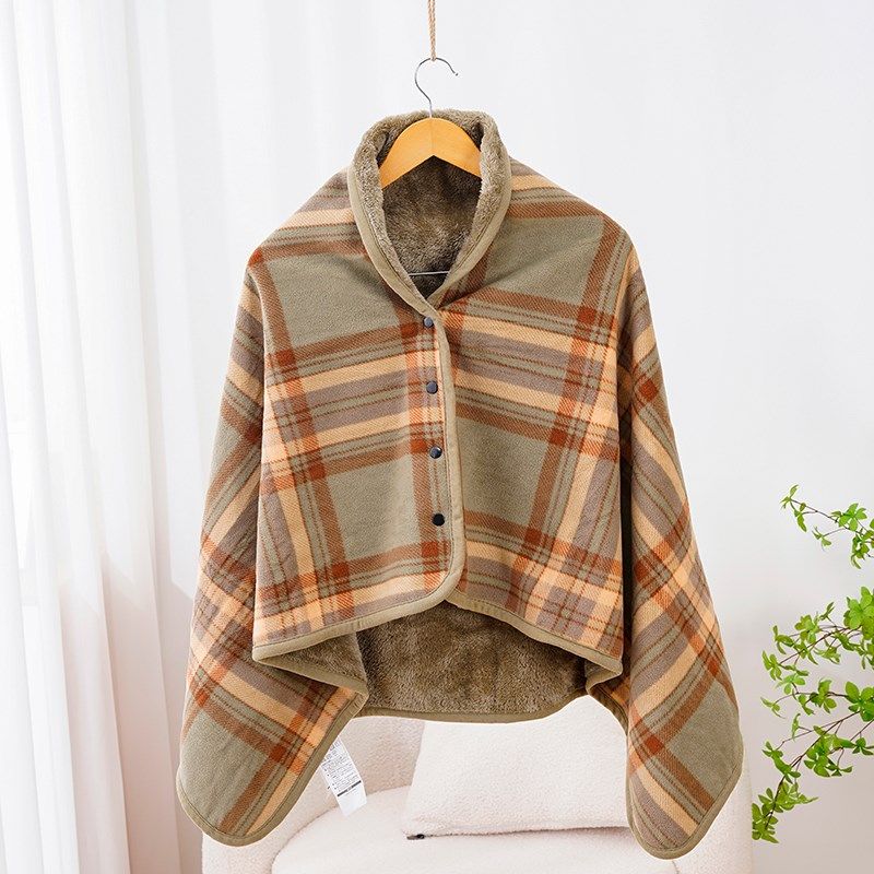 披盖多用摇粒绒披肩盖毯办公室午睡休闲小毛毯月子毯学生保暖毯,居家日用,保暖披肩,淘宝优惠券,粉丝福利购,淘宝优惠卷