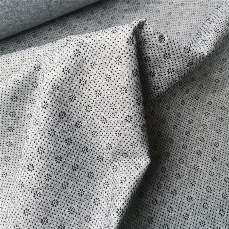 灰色tufting底布手工地毯滴塑点胶防滑底毛毡布簇绒diy地垫布料