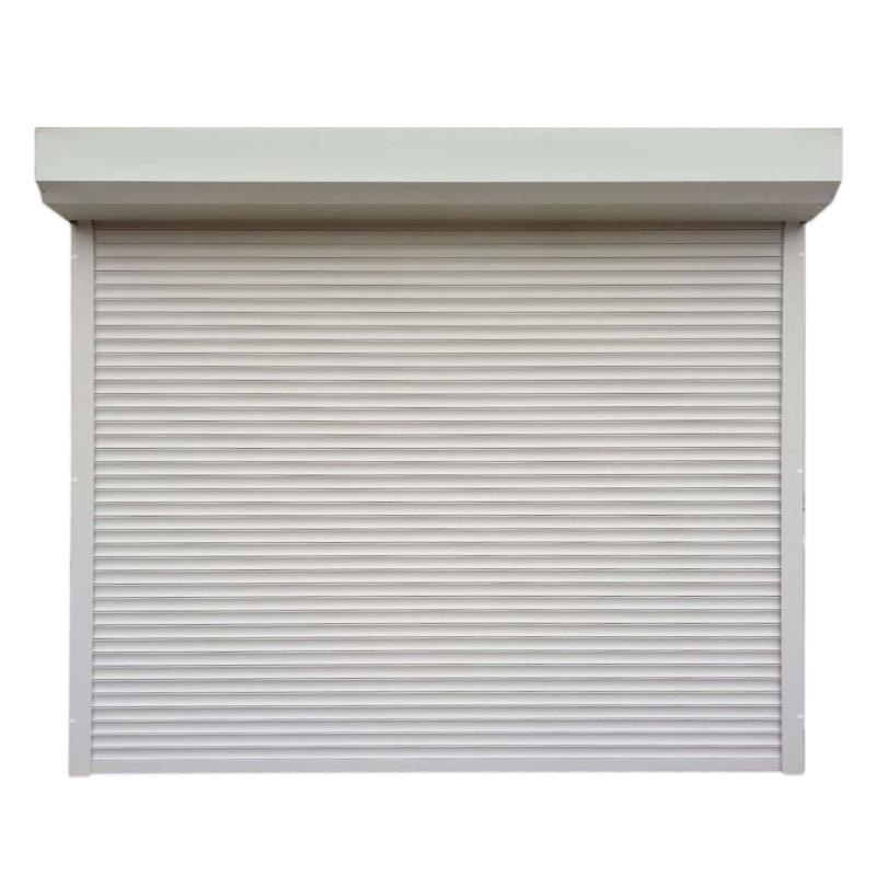 北京翻板车库门手动电动水晶卷帘门窗卷闸家用铝合金升降商铺防盗