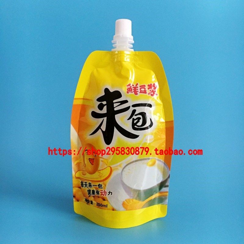 加厚自立包装吸嘴袋豆浆袋吸嘴袋液体包装袋毫升箱,包装,包装袋,淘宝优惠券,粉丝福利购,淘宝优惠卷