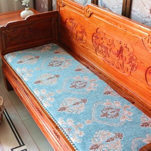 新款加厚实木沙发座垫老式木椅坐垫古典家具沙发垫子四季通用