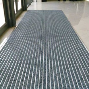 铝合金地垫台阶楼梯踏步防滑垫室外入户门垫嵌入式进门口除尘地毯