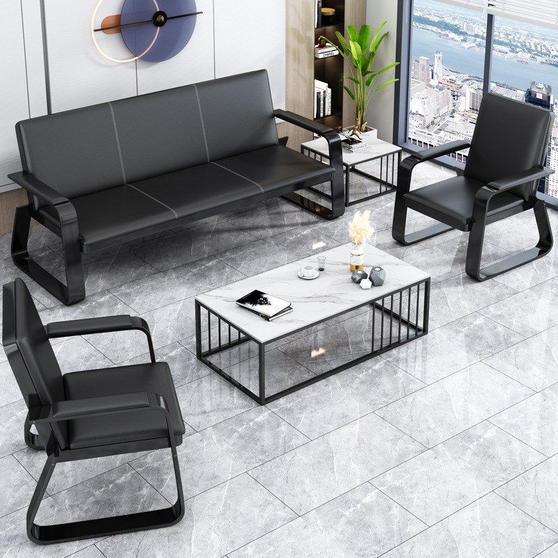 现代办公室沙发茶几休闲商务接待三人位长条排椅沙发,商业/办公家具,商用休闲沙发,淘宝优惠券,粉丝福利购,淘宝优惠卷