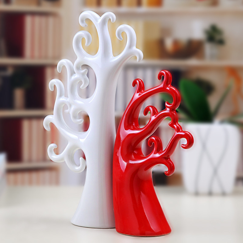 时尚家居  陶瓷工艺品 书桌电视柜  爱情树