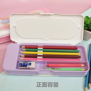 小学生文具盒小学生儿童男女生男铅笔盒韩男女孩笔袋一年级三年级