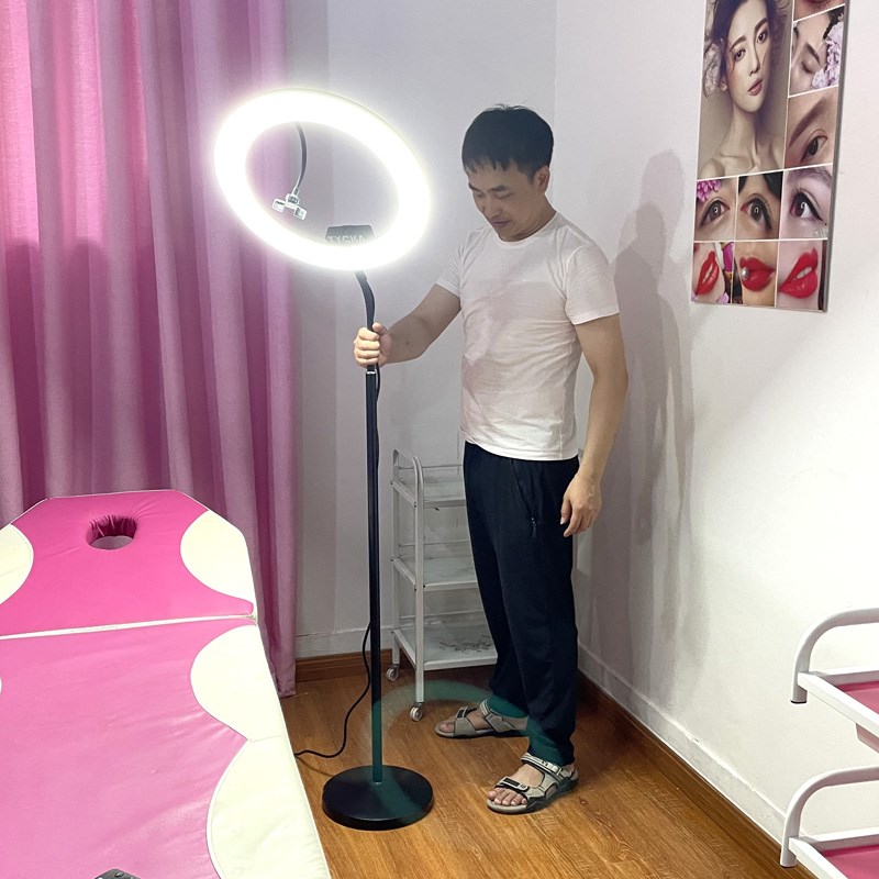 LED超亮美容灯纹绣灯大光圈美睫灯纹眉毛美容院专用落地灯