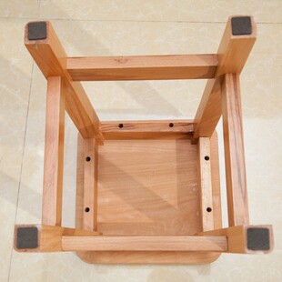 实木方凳家用榉木餐桌凳学生板凳四方梯凳长脚凳