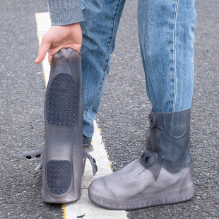 加厚雨靴耐磨雨鞋 男防滑雨鞋 硅胶 防雨女雨天防水鞋 注塑鞋