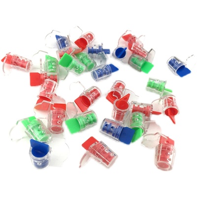 一次性塑料封条电表水表加油机计量铅封锁扣旋转式施封锁防盗封签