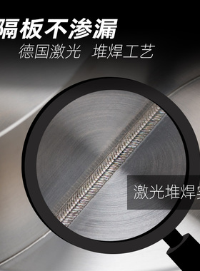 德国emmi 火锅加厚复底鸳鸯锅汤焖锅电磁炉燃气通用