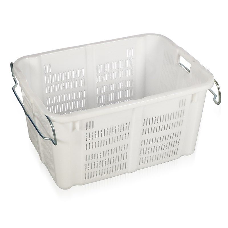 加厚塑料菜萝筐食品级水果长方鱼镂空蔬菜大号周转箱框子水产鱼虾,包装,塑料周转箱,淘宝优惠券,粉丝福利购,淘宝优惠卷