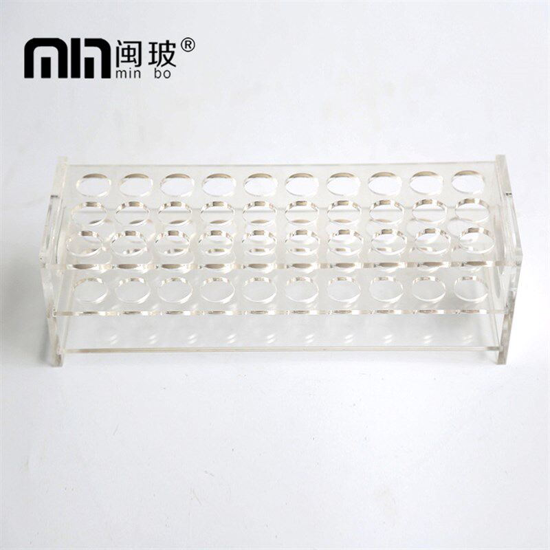 有机试管架 5.5mm*孔 塑料试管架 有机玻璃架子