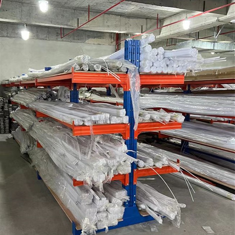 悬臂式货架单双面悬臂铝型材钢管材门窗托臂仓库仓储重型货架