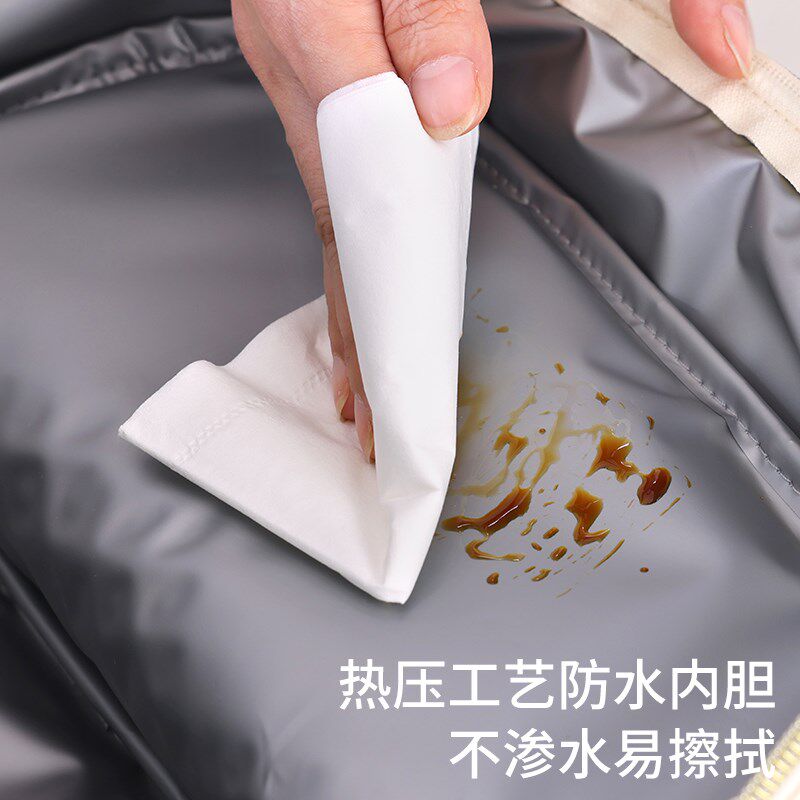 饭盒袋便当包上班族学生带饭保温袋子大容量餐包加厚铝箔饭兜