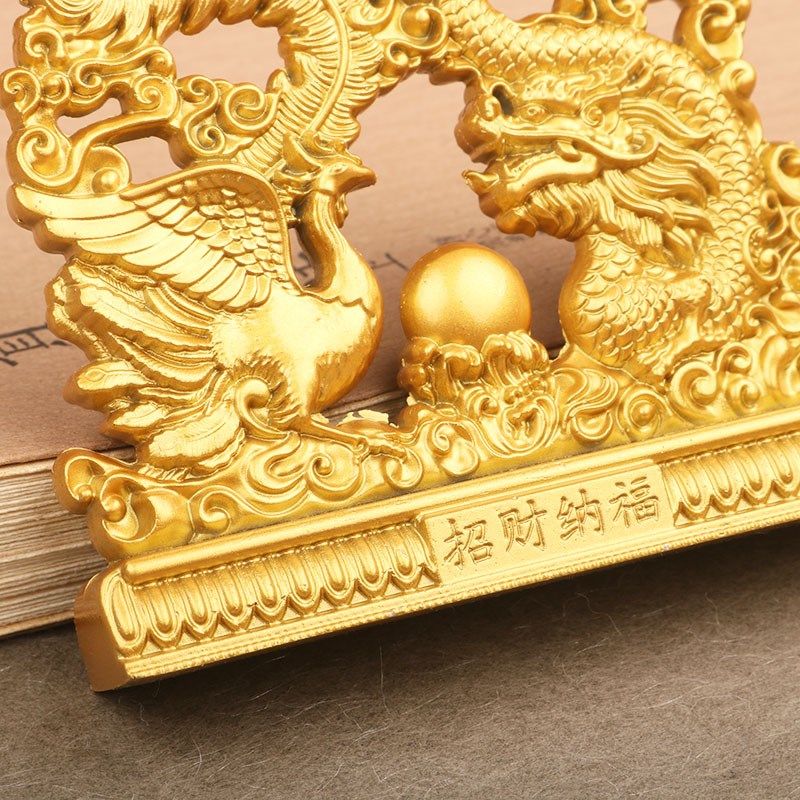 黄铜龙凤小龙凤戏珠龙凤呈祥家居客厅卧室创意办公室桌面,家居饰品,装饰摆件,淘宝优惠券,粉丝福利购,淘宝优惠卷