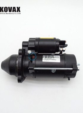 2873K632挖掘机配件帕金斯发动机启动马达2873K404 28733K621