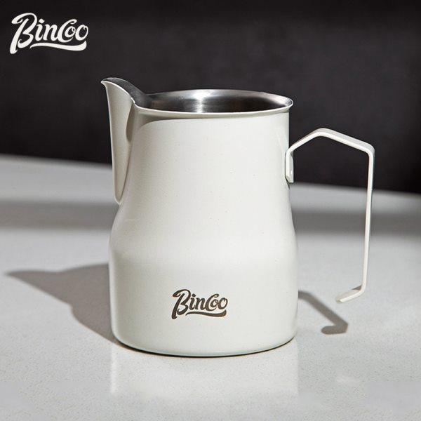 Bincoo意式咖啡打奶缸304不锈钢专业大肚打奶杯450ml拉花缸奶泡杯,餐饮具,拉花缸/拉花杯/打奶缸,淘宝优惠券,粉丝福利购,淘宝优惠卷