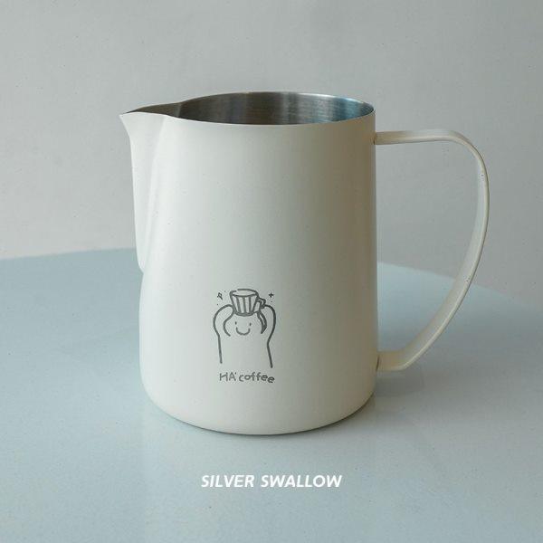 HA’COFFEE新手尖嘴咖啡拉花缸柯基压纹拉花杯意式不锈钢打奶泡缸,餐饮具,拉花缸/拉花杯/打奶缸,淘宝优惠券,粉丝福利购,淘宝优惠卷