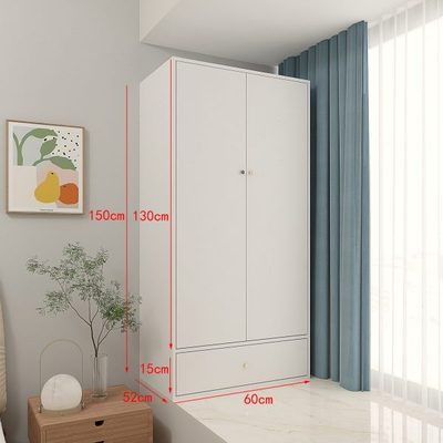 定制实木飘窗柜简易阳台收纳衣柜经济型卧室儿童家用经济型挂衣橱