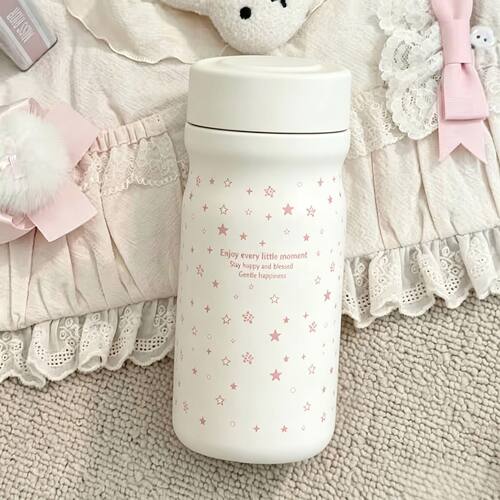 卡通保温杯可爱女生高颜值牛奶随身杯小巧便携少女心杯子学生水杯