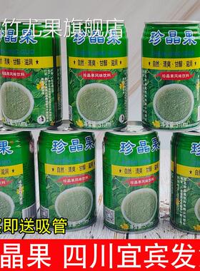珍晶果风味饮料310mlX12罐宜宾烧烤火锅明列子植物饮品小时候味道
