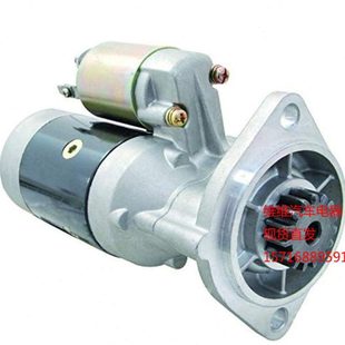 洋马挖掘机起动机久保田4D88 332 4D84山河智能4TNV88马达15齿S13