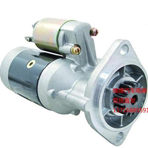 洋马挖掘机起动机久保田4D88 4D84山河智能4TNV88马达15齿S13-332