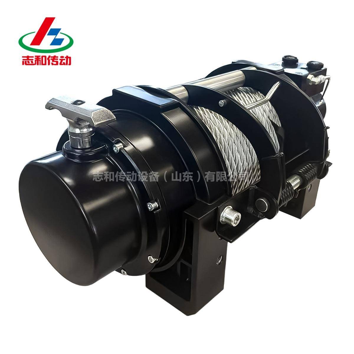 单绳拉力5吨液压绞车绞盘卷扬机构用于拖车清障车及其他工程机械