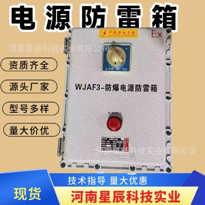 供应三相三线电源防雷箱SPD防雷箱防爆防雷箱箱式防雷器现货厂