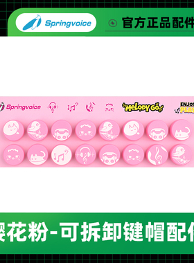 Springvoice官方正品可拆卸可更换键帽配件