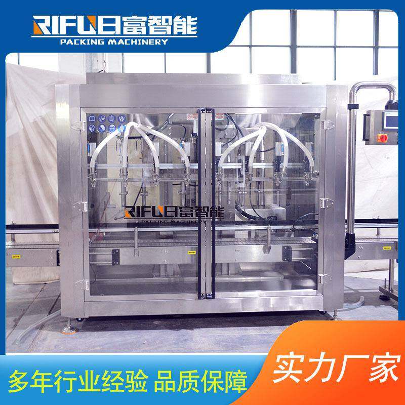 全自动八头流量计灌装机橄榄油食用油灌装设备大桶灌装机