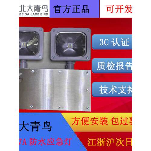 北大蓝鸟应急照明8W/壁挂式IP67防护等级J-Zfjc-E8W-17B7A防水灯