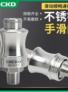 气动304不锈钢HSV08/10手滑阀手推阀推拉排气阀SK-11/22/33/44-MF