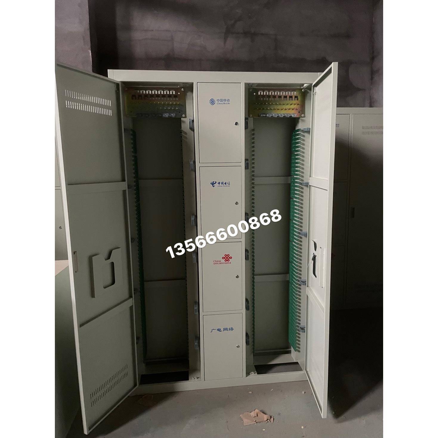 三网合一288芯光纤配线架ODF光缆配线柜直插12芯一体化托盘熔纤盘