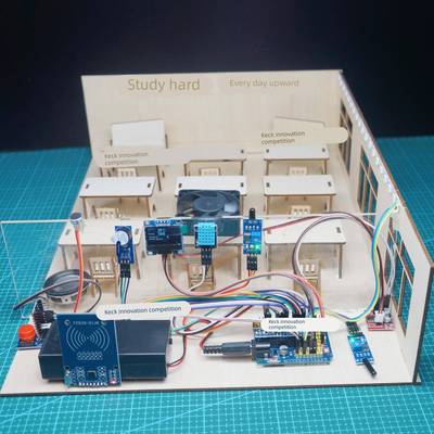智能教室科技创新大赛作品青少年科创STEM比赛学生科学实验配件