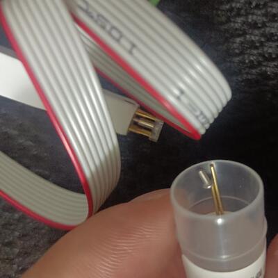 SOP8 SIOC8 烧录读写测试探针芯片汽车仪表PCB板程序下载线