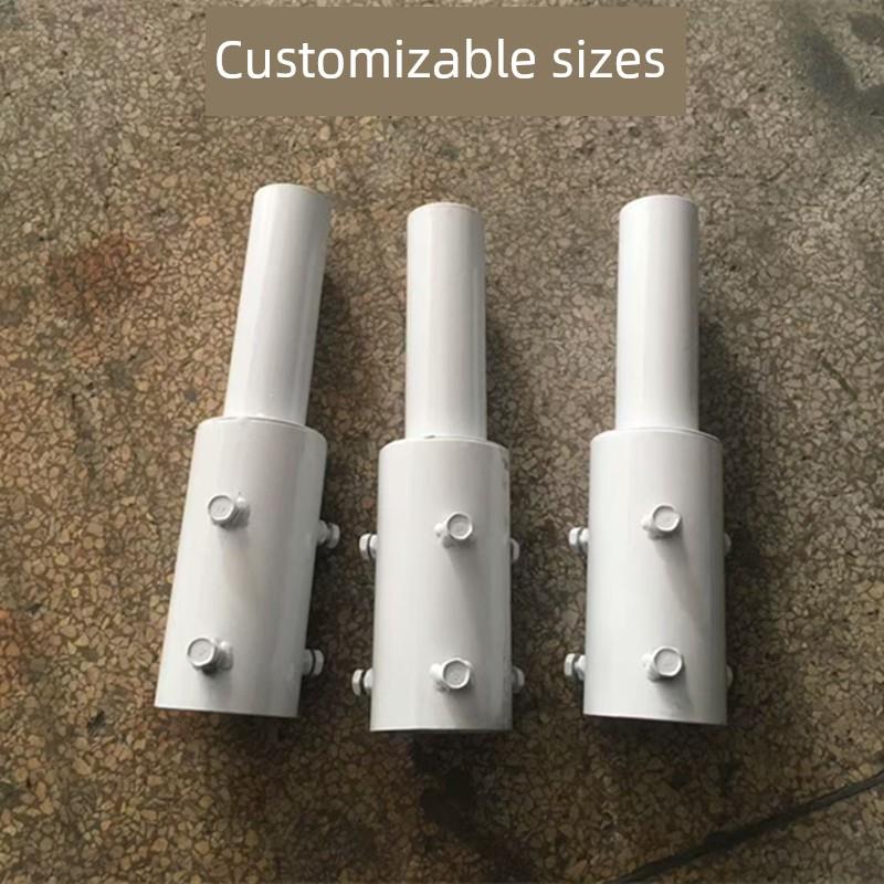 花园灯杆适配器50至40路灯支持臂减少套筒60至50路灯维修修改76至