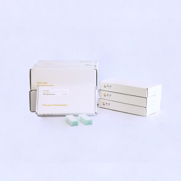 乐研高效TLC分析板薄层层析硅胶板GF254玻璃板科研实验室色谱耗材