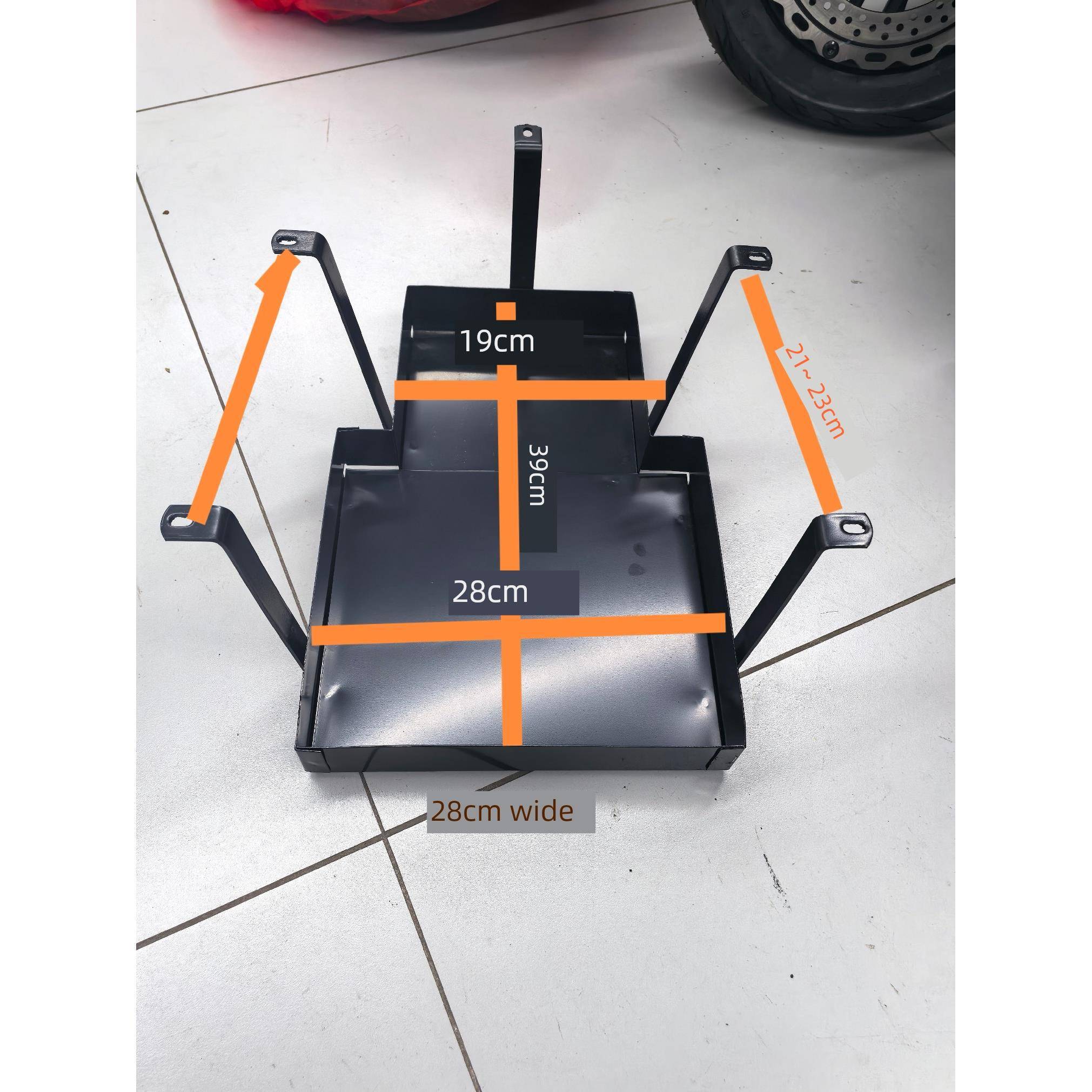 电动汽车底仓48V60V72V20A电池万能滑板车底仓电池箱带螺丝